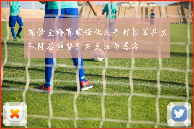 陈梦全锦赛前强化反手拧拉国乒女队阵容调整引发关注与悬念